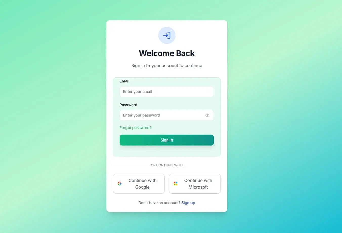 Login Page - Modulon AI ChatBot Login Page - Modulon AI ChatBot